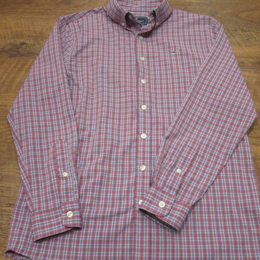 Vineyard Vines Youth L 16 Pink and blue